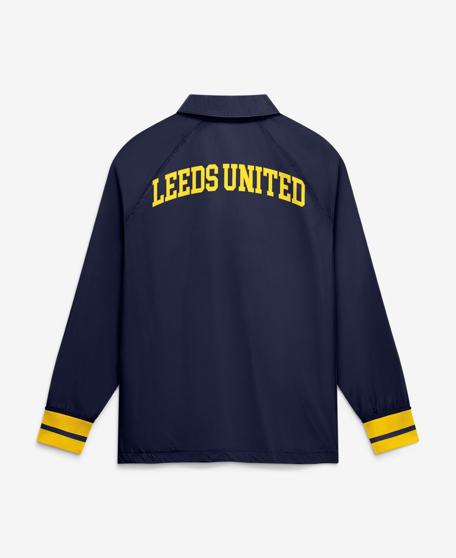 Men's Leeds United Classics Coach Full-Zip Lightweight Jacket