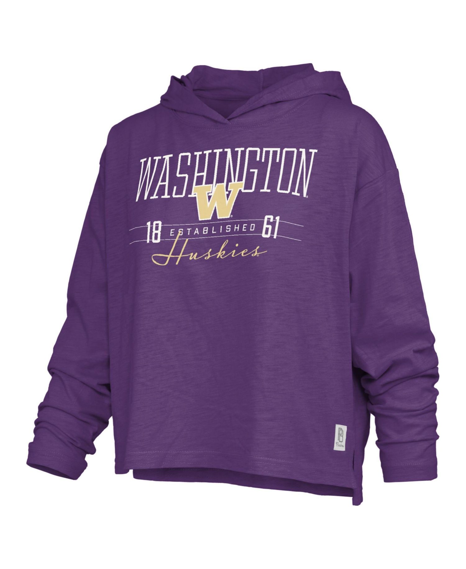 Women's Castillo Oversized Slub Long Sleeve Hooded T-Shirt