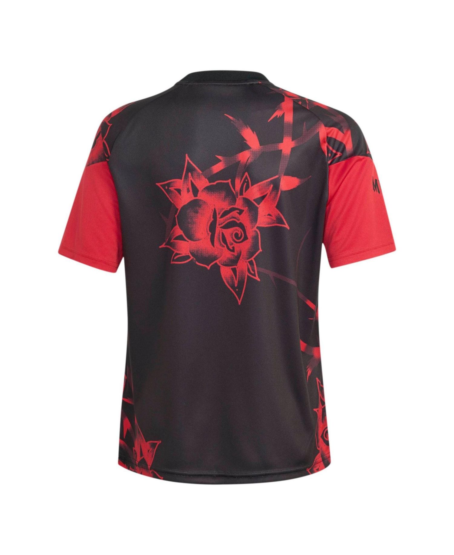 Boys' and Girls' Manchester United Pre-Match Raglan Short-Sleeve T-Shirt