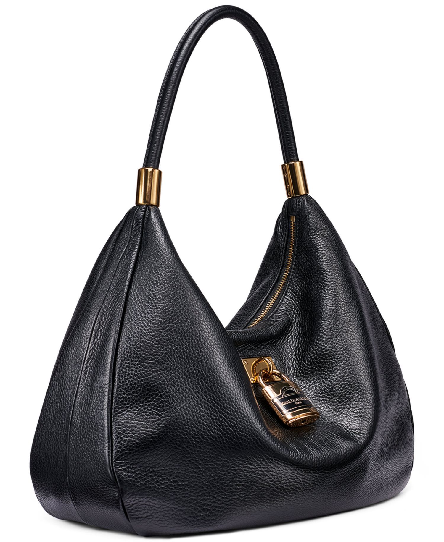 Maelynn Large Leather Hobo Handbag