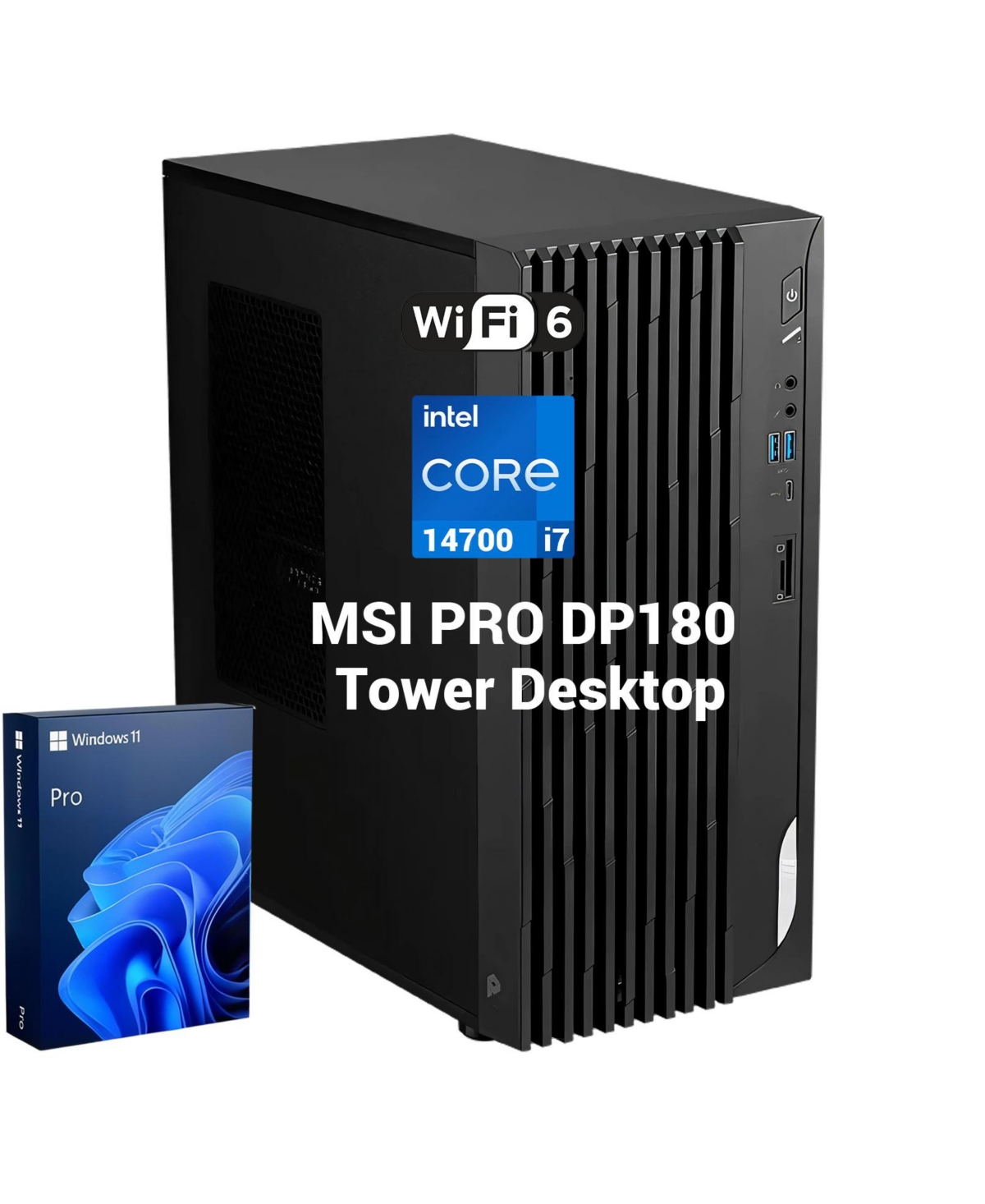 Msi Pro DP180 Intel Core i7-14700 32GB DDR5 Windows 11 Pro