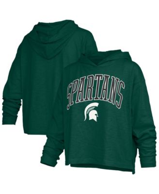 Women's Michigan State Spartans Nelson Long-Sleeve Hooded Slub T-Shirt