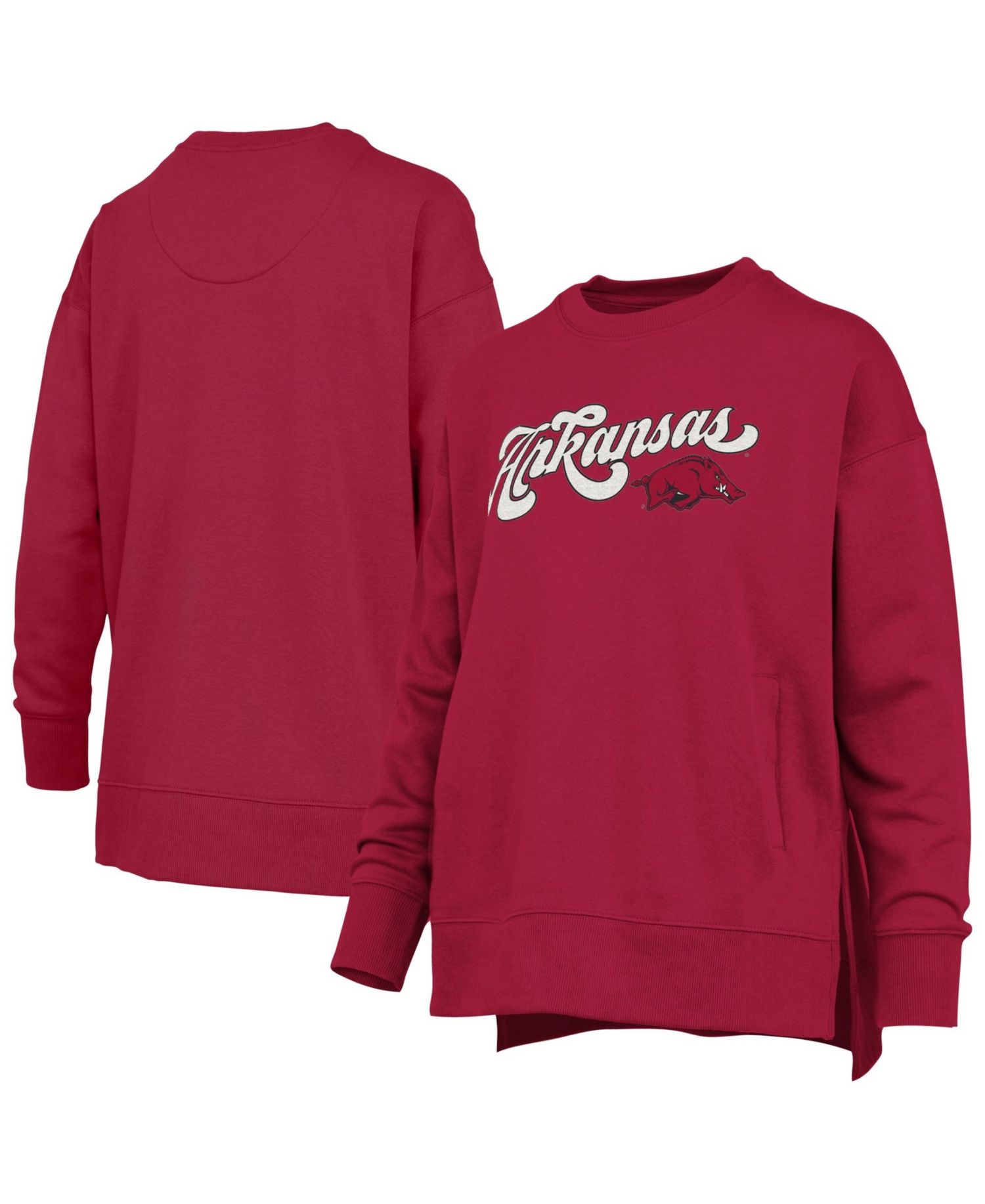 Women's Arkansas Razorbacks Harper Oversized-Fit Sweatshirt