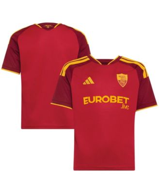 Boys' and Girls' AS Roma Jacquard 2026/27 Home Replica Jersey