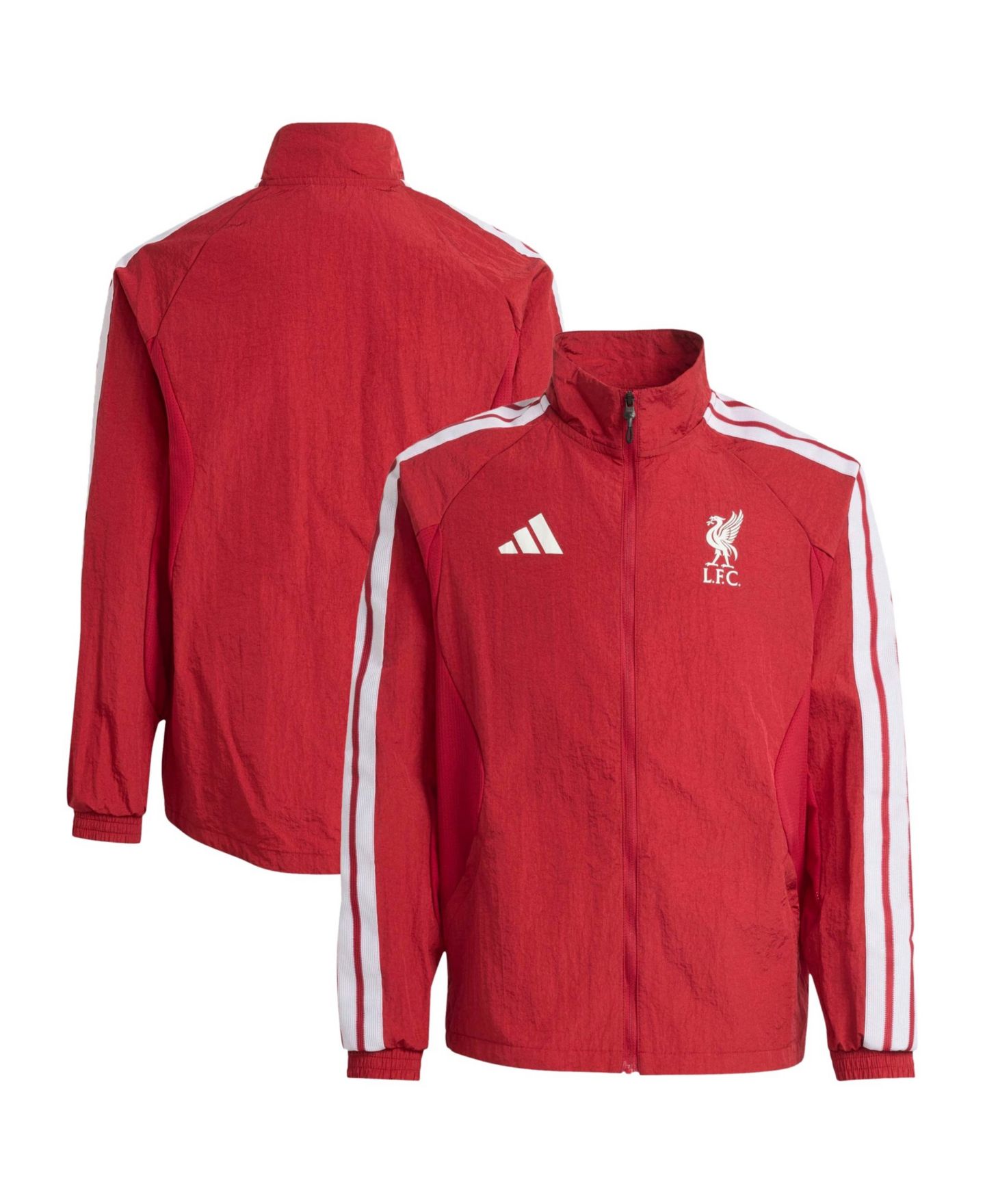 Детская куртка adidas Liverpool Anthem Full-Zip Mock Neck — фото 1