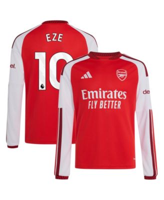 Boys' and Girls' Eberechi Eze Arsenal Long-Sleeve Replica Jersey