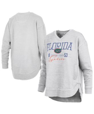 Women's Florida Gators Marcus East Hall Poncho Graphic V-Neck Sweatshirt