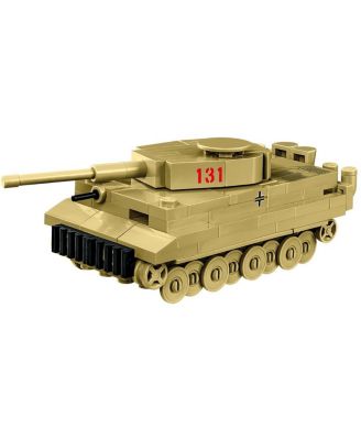 WWII Historical Collection Tiger I 144-Piece Tank Building Set, Ages 6+