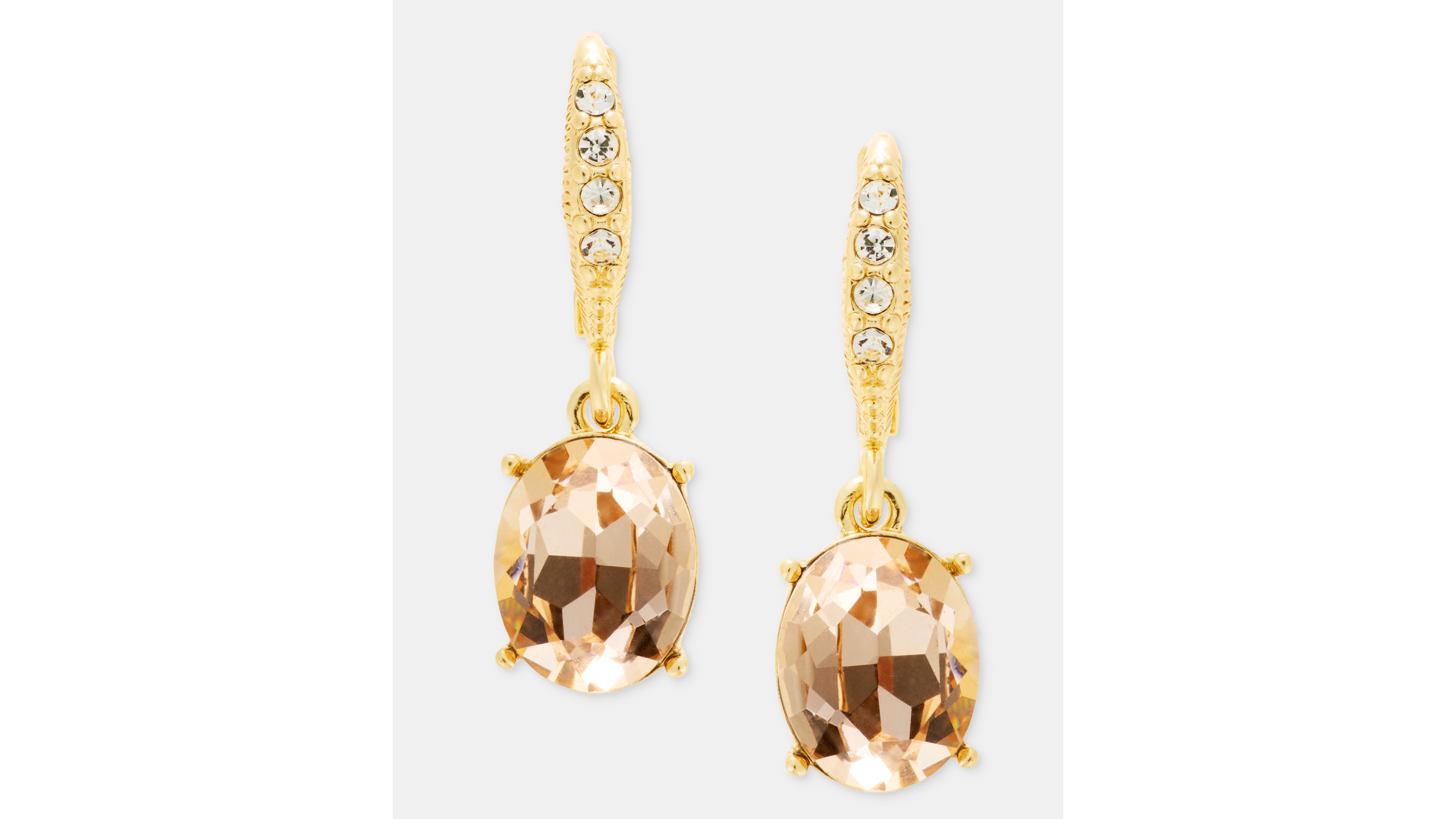 Givenchy Women's Metal-Tone Crystal Drop Earrings