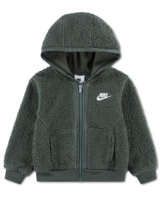 Boys' and Girls' 2T-5T Lifestyle Essentials High-Pile Fleece Full-Zip Hoodie