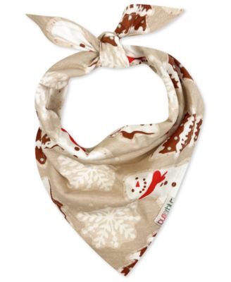 Bowie Adjustable-Tie Holiday Prints Pet Bandana