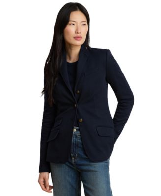 Women's Herringbone Notch Lapel Blazer