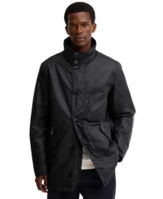 Men's Modern Powell Waxed Cotton Padded Jacket