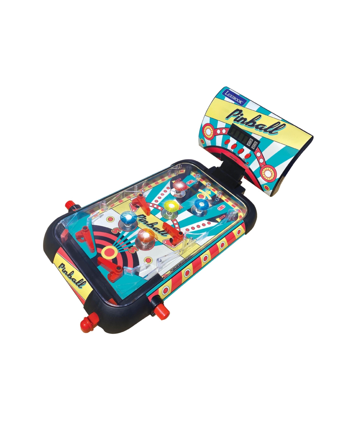 Lexibook Table electronic pinball, Action and reflex game for children and family, Lcd screen
