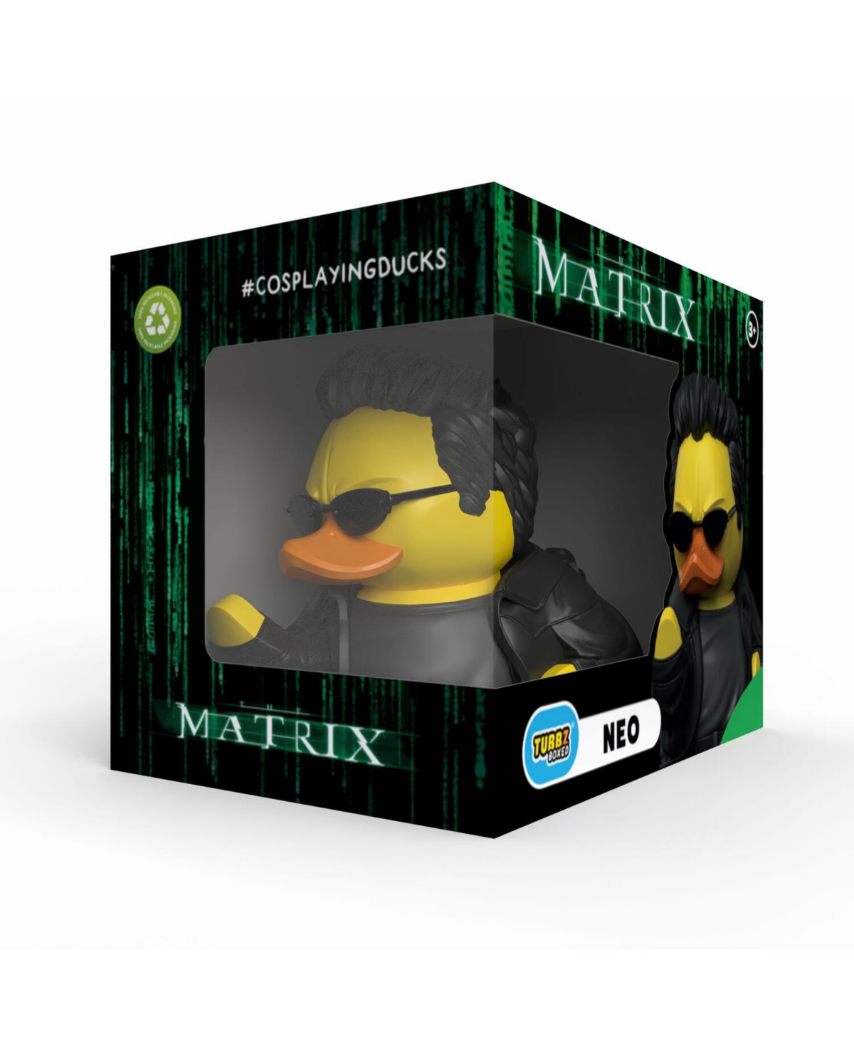 Tubbz The Matrix Neo 4.3" Officially Licensed Action Figure, Ages 5+