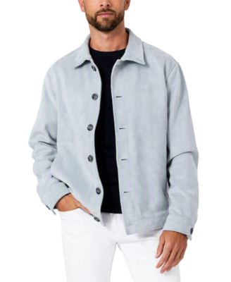Men's Harlow Faux Suede Overshirt