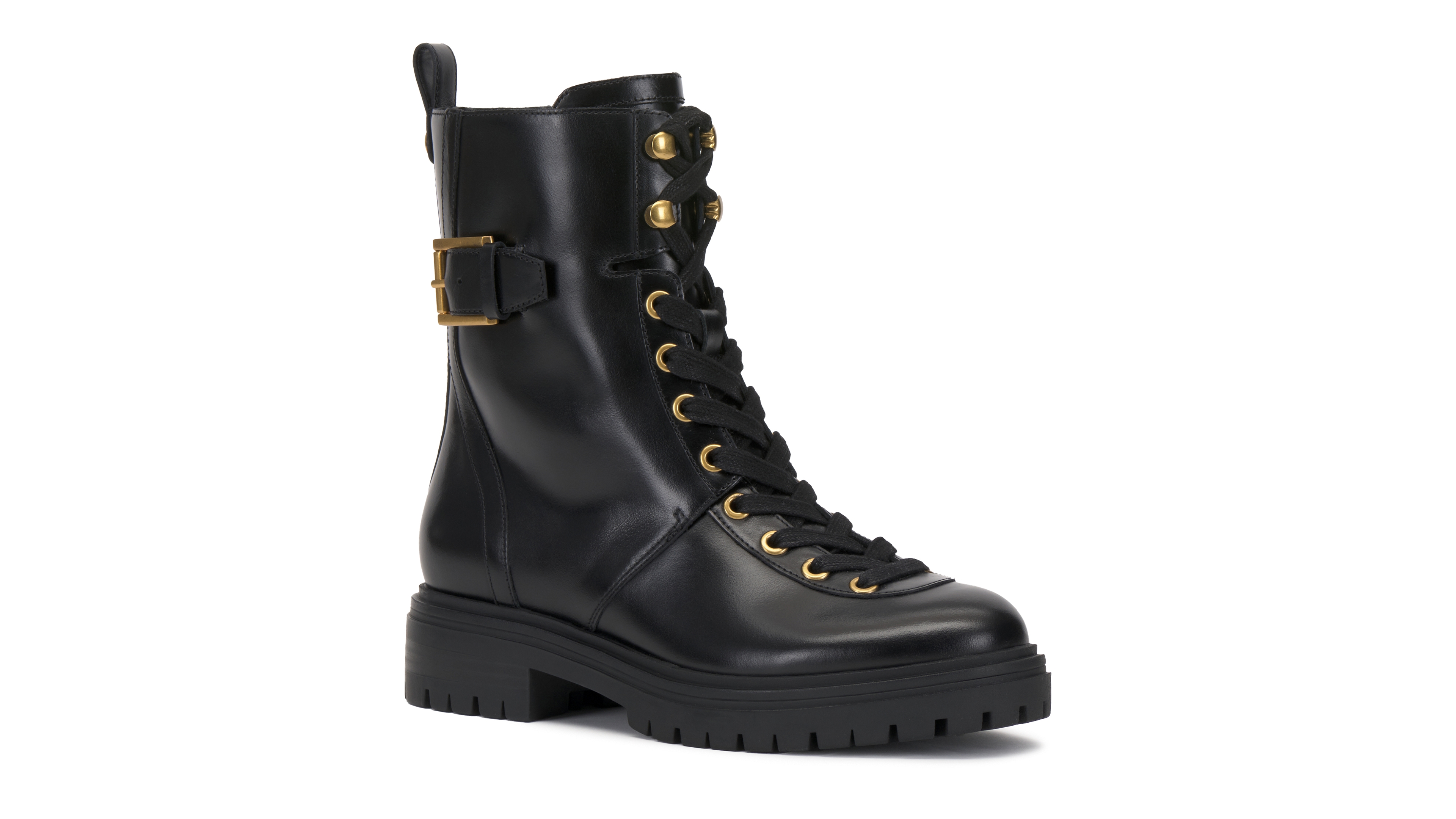 Vince Camuto Women's Becinda Lace-Up Combat Booties