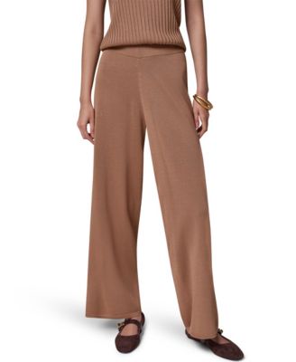 Women's Sequin Wide-Leg Pull-On Pants