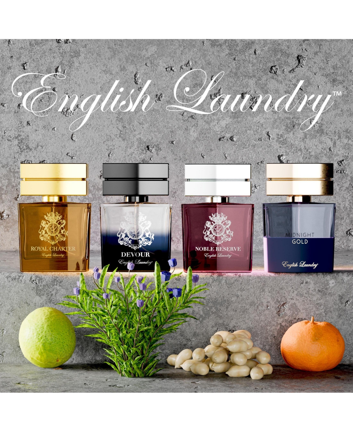 English Laundry Men's 4 Piece Eau de Parfum Discovery Set