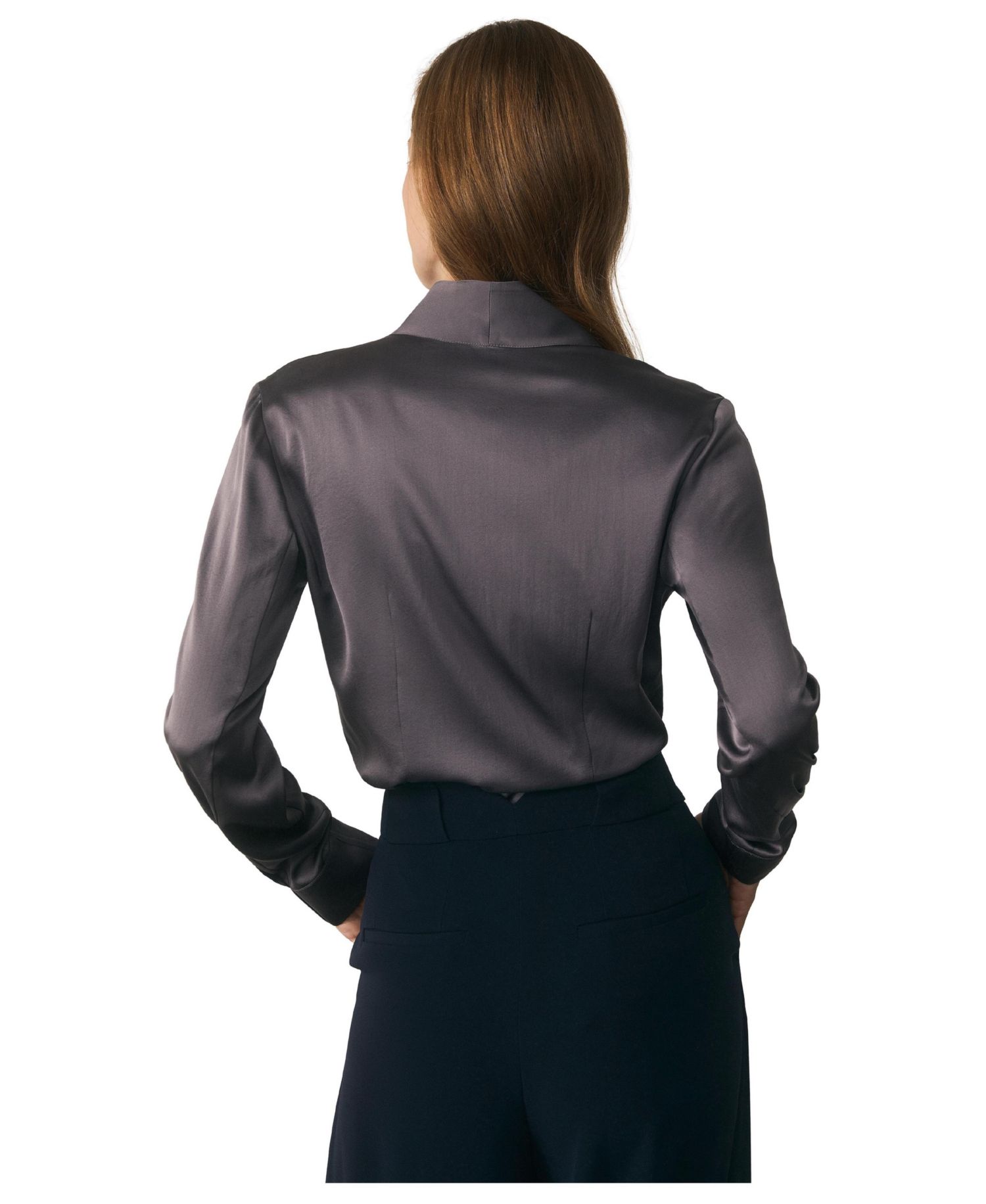 Women's Bowery Stretch Silk Blouse