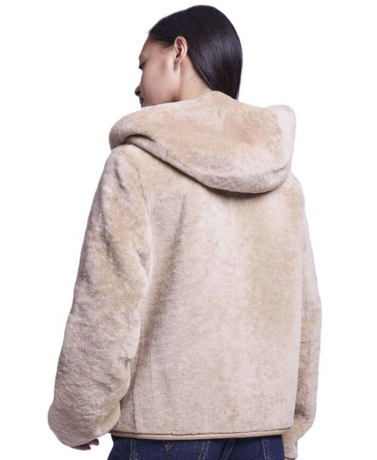 Women's Hooded Cropped Jacket