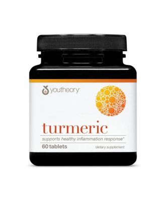 Turmeric  Antioxidant and Joint Support Supplement for Men and Women Contains Pepper Extract  60 Tablets