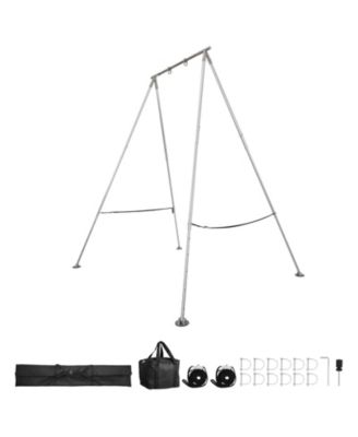 310 lb Height Adjustable Triangular Aerial Yoga Stand Frame