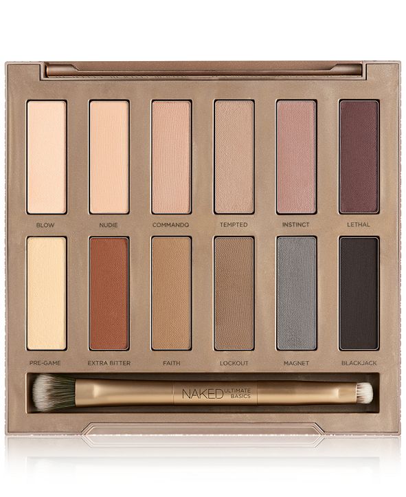 Urban Decay Naked2 Basics Palette Swatches