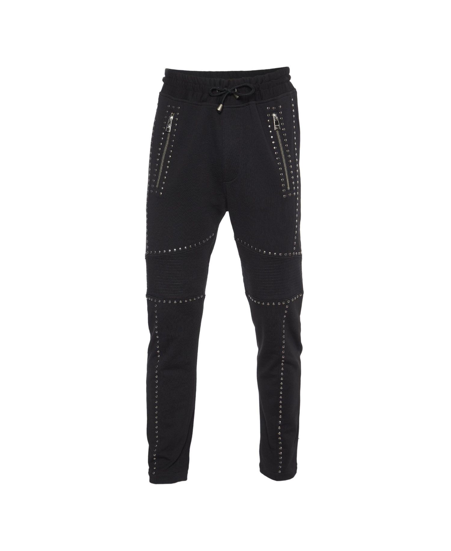Women's Studded Cotton-Knit Track Pants