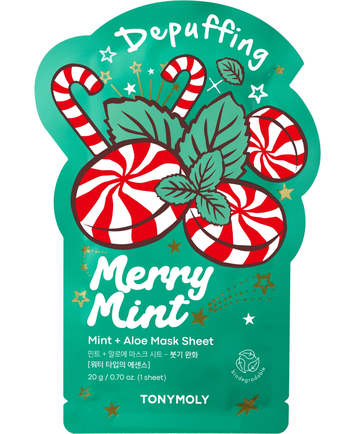 Tonymoly Merry Mint Sheet Mask, 0.7 Oz. In No Color