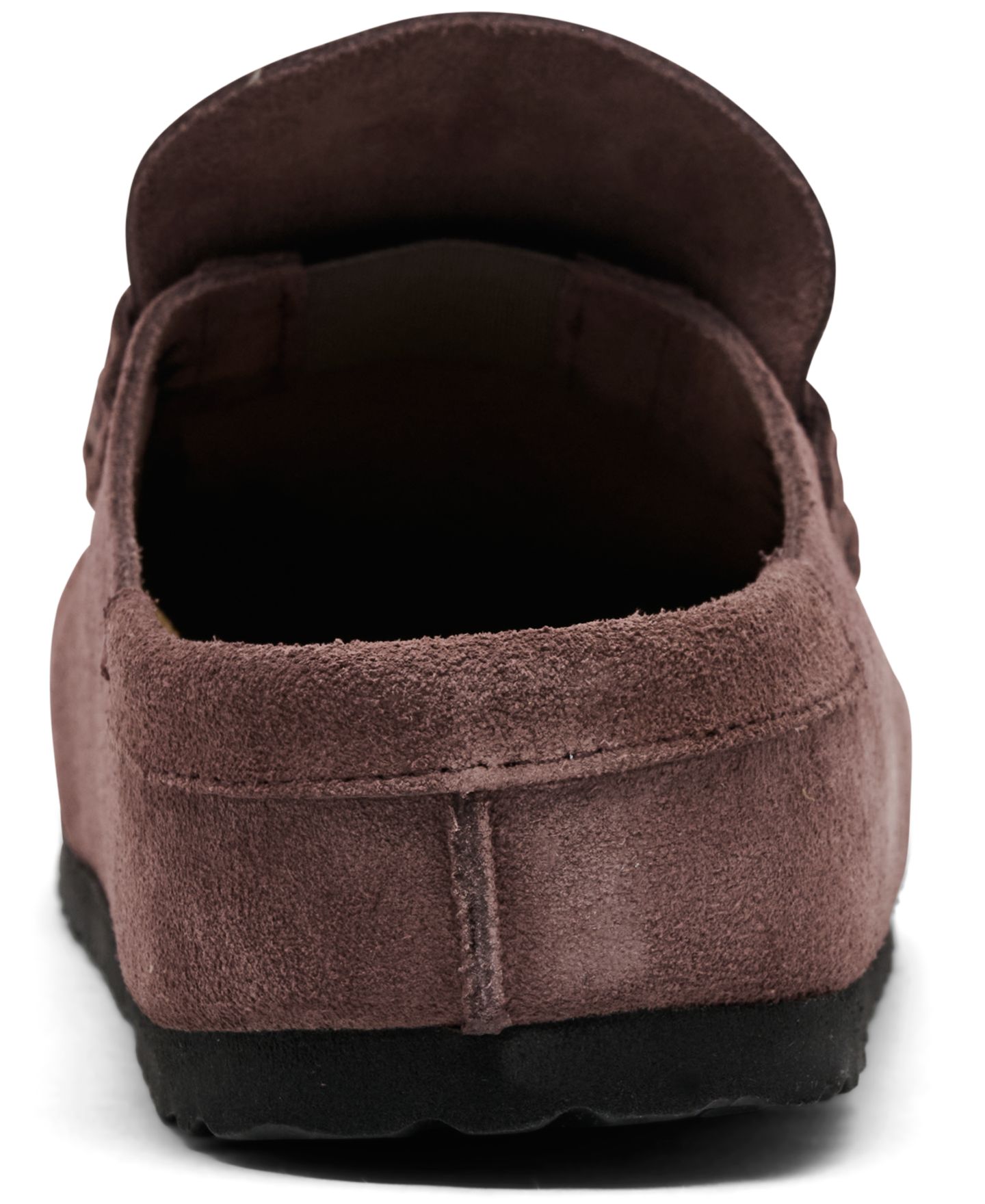 Женские сандалии Birkenstock Naples Wrapped Suede Clog, цвет: Pepper — фото 9