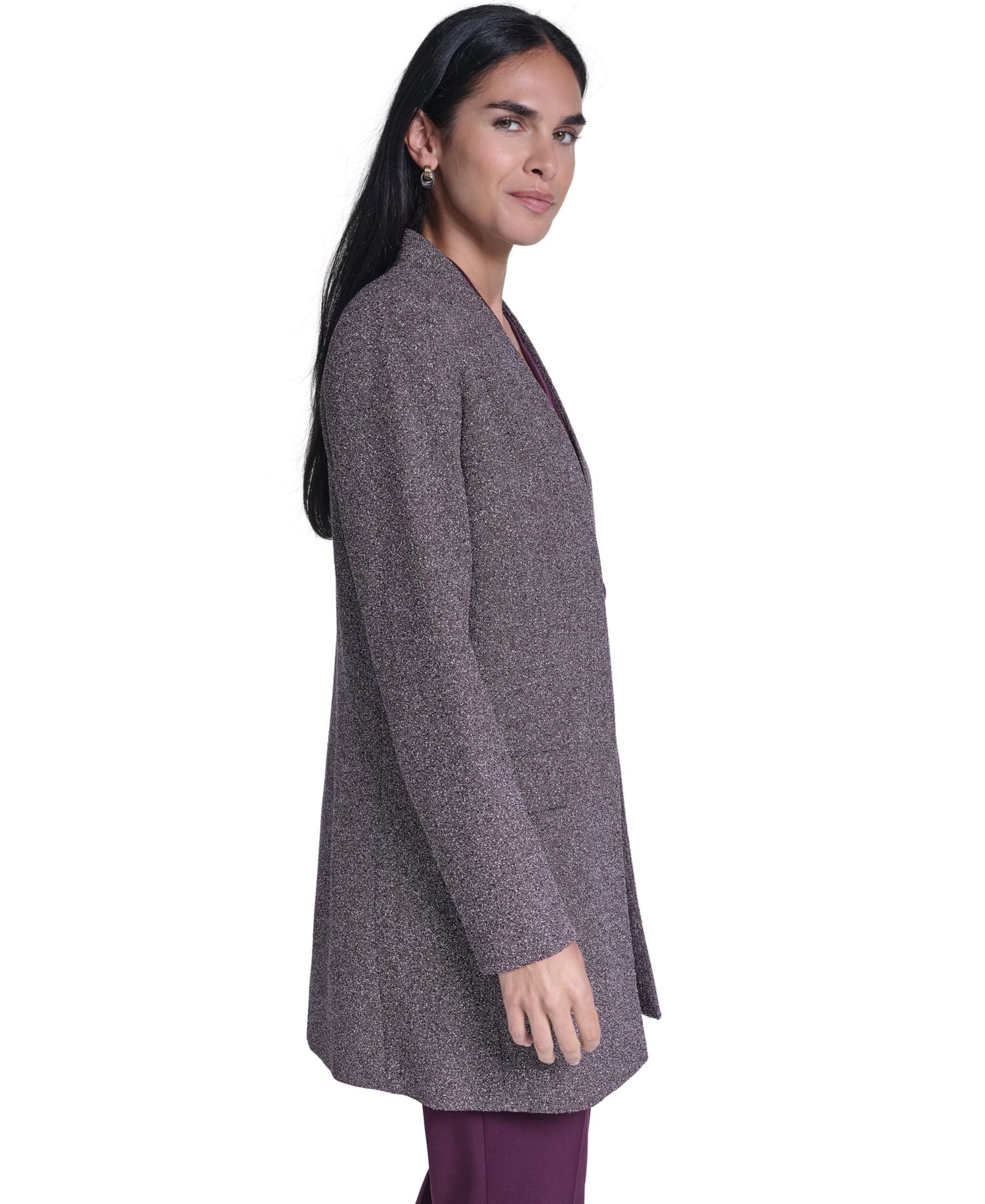 Women's Open Front Long-Sleeve Jacket