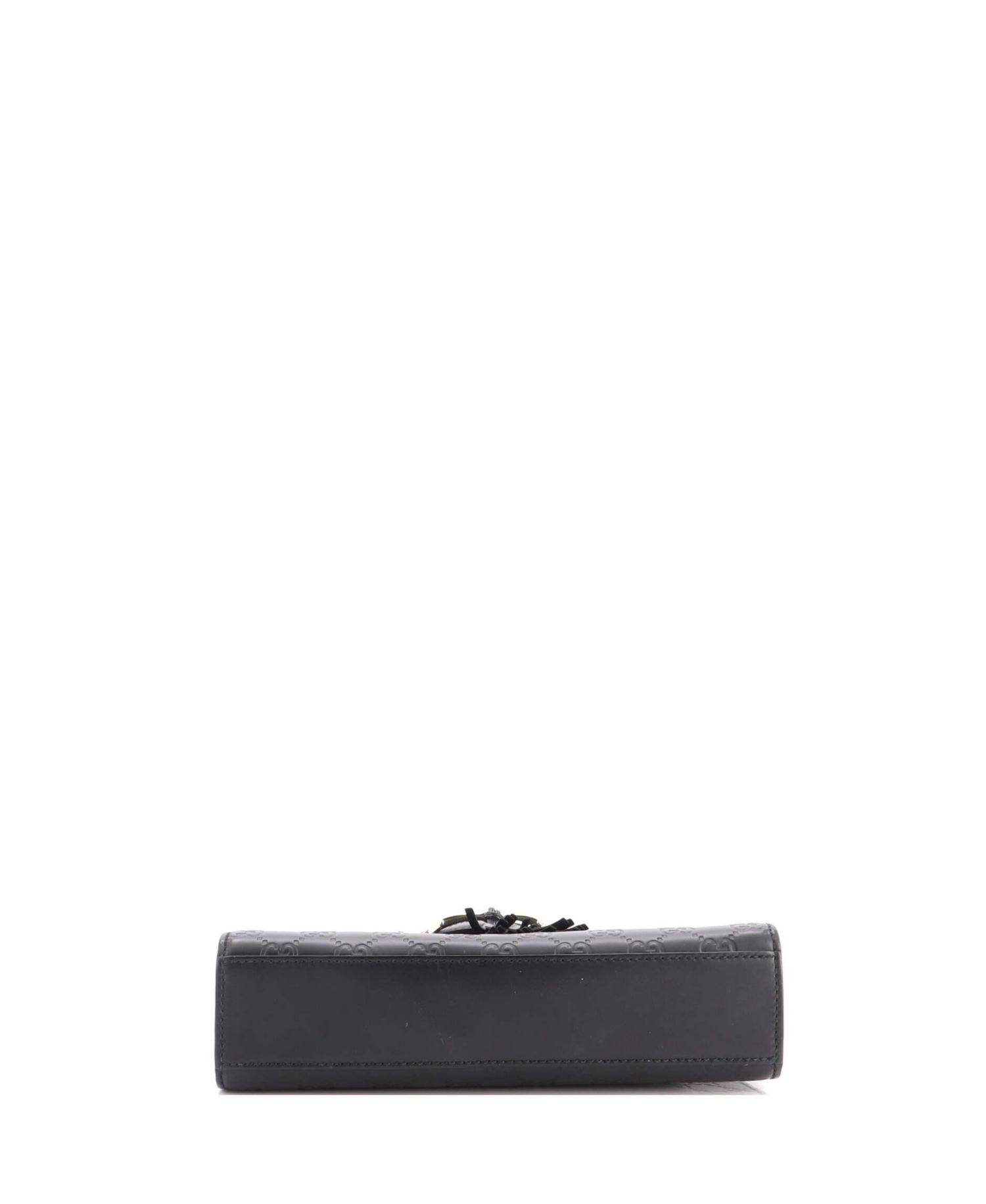 Small Emily Chain Flap Shoulder Bag Guccissima Leather