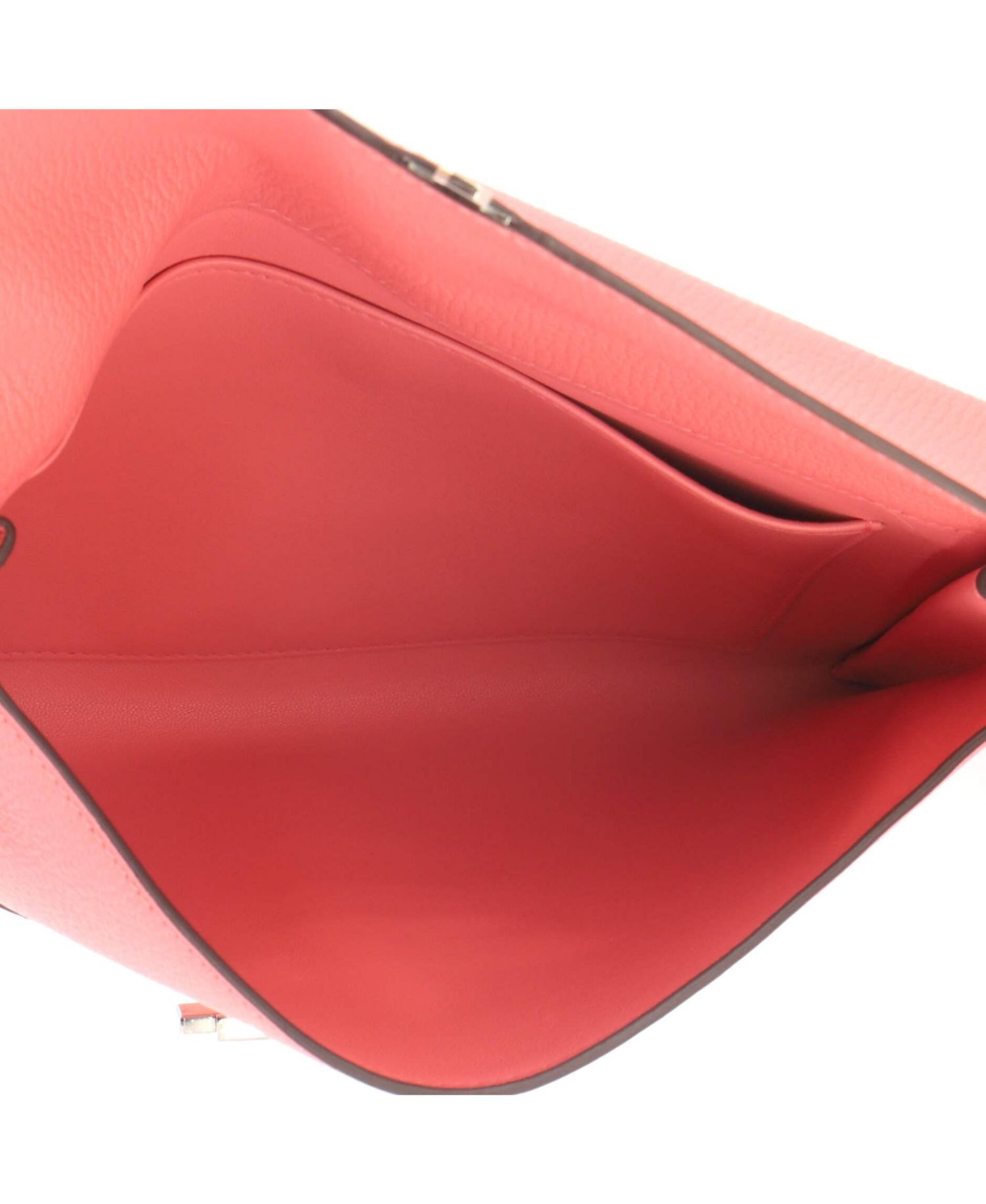 Pre-Owned Hermes Cinhetic Clutch Chevre Mysore
