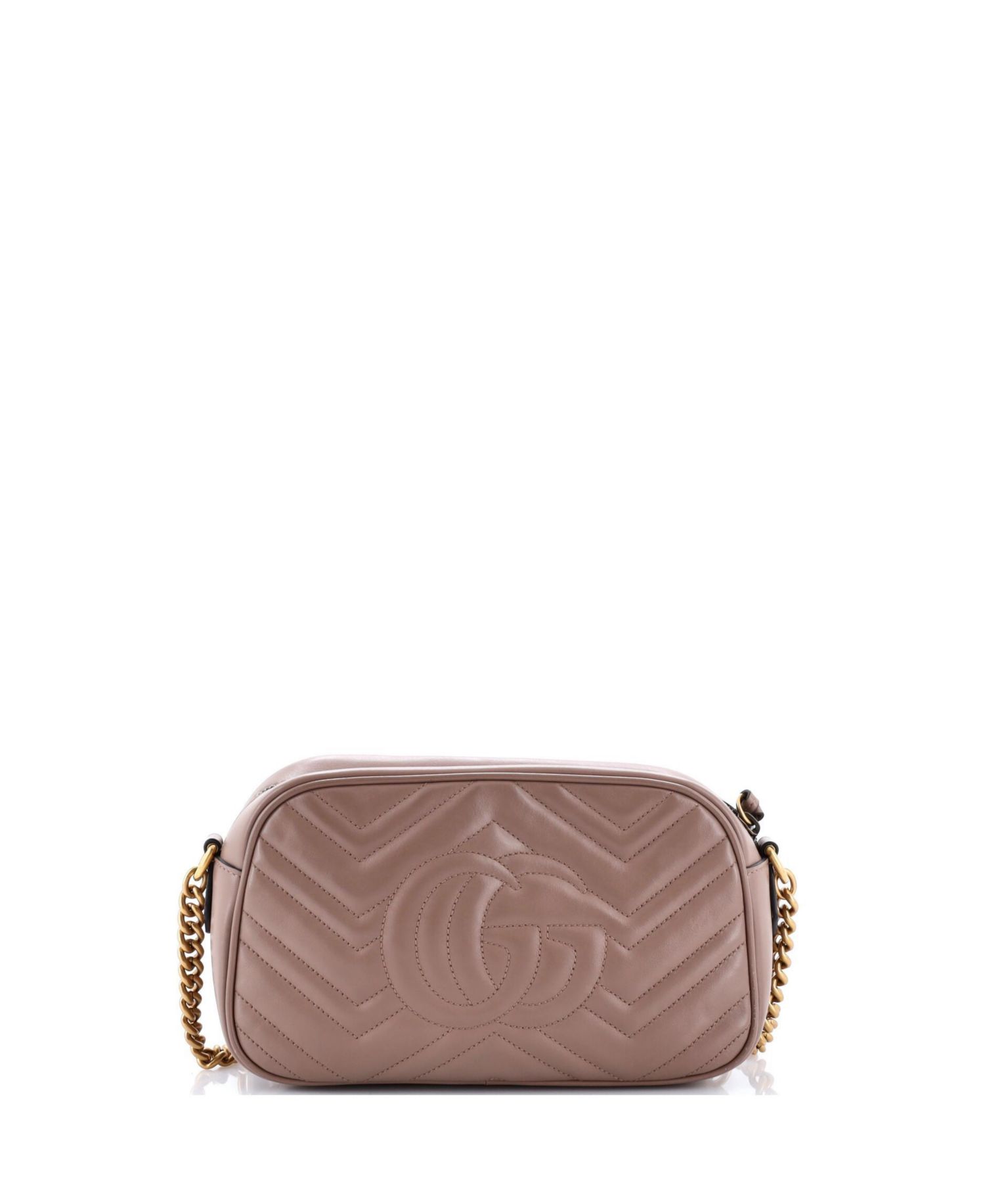 Small GG Marmont Shoulder Bag Matelasse Leather