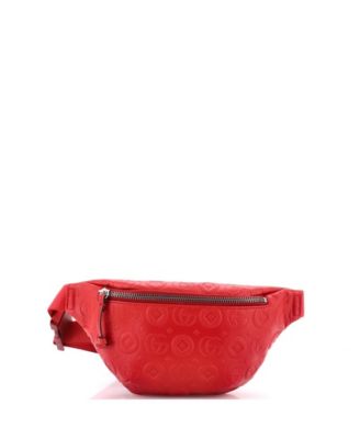 Gucci Boys and Girls Embossed Leather Belt Bag