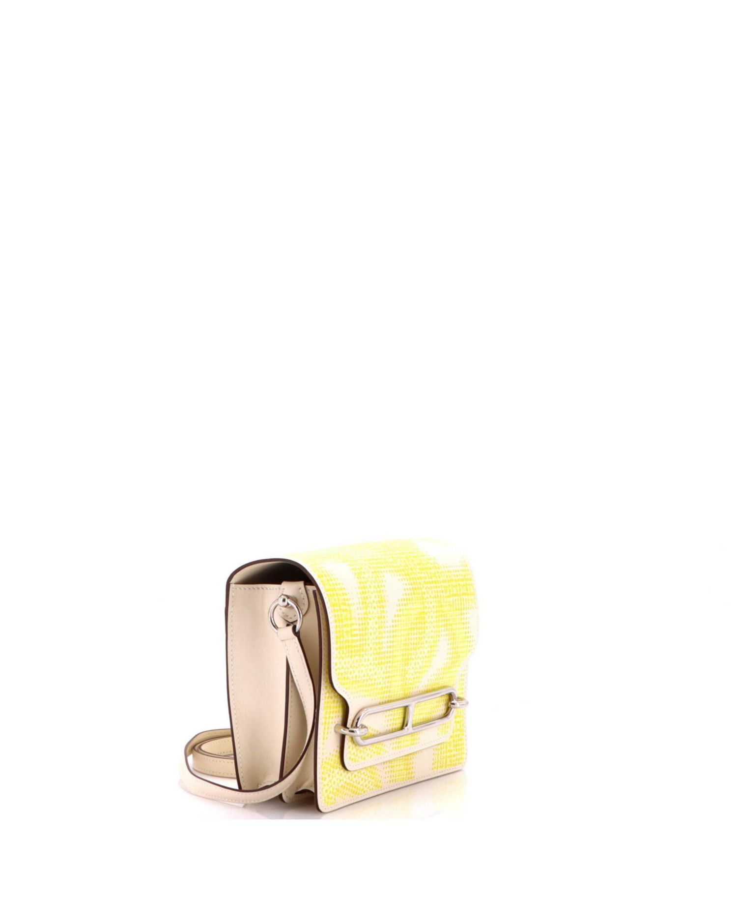 Pre-Owned Hermes 18 Circuit 24 Faubourg Roulis Bag Printed Swift