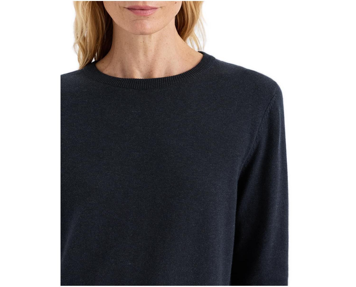 Women's Organic Cotton Essential Crew Neck Sweater