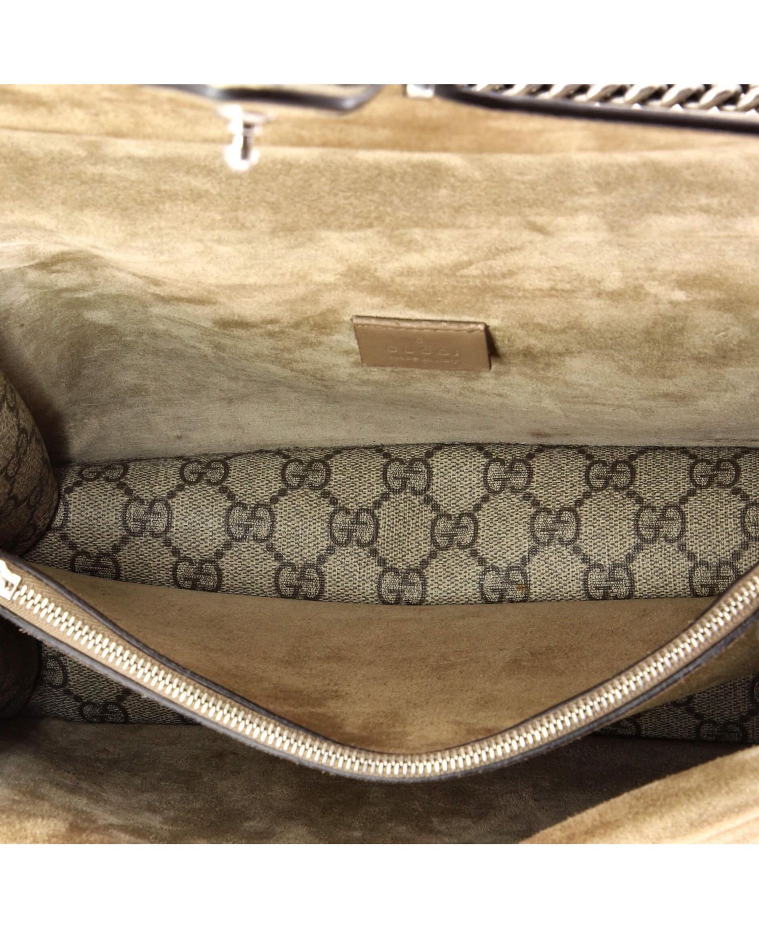 Small Dionysus Bag GG Coated Canvas
