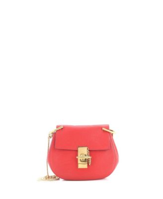 Mini Drew Crossbody Bag Leather