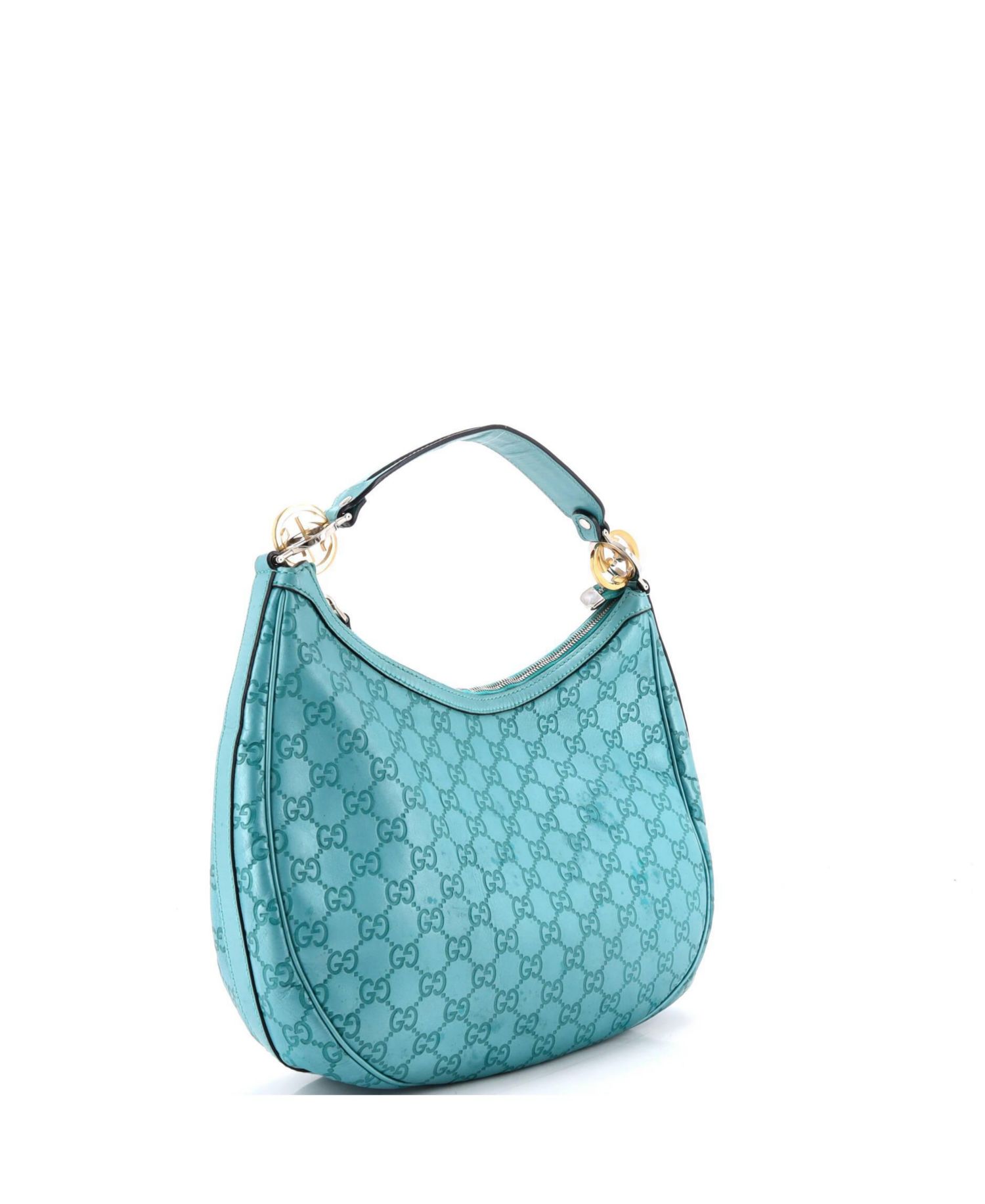 Medium Twins Hobo Guccissima Leather