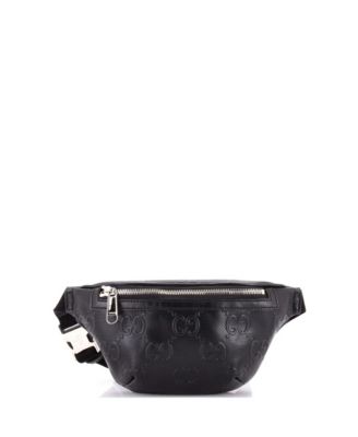 Small Belt Bag GG Embossed Perforated Leather