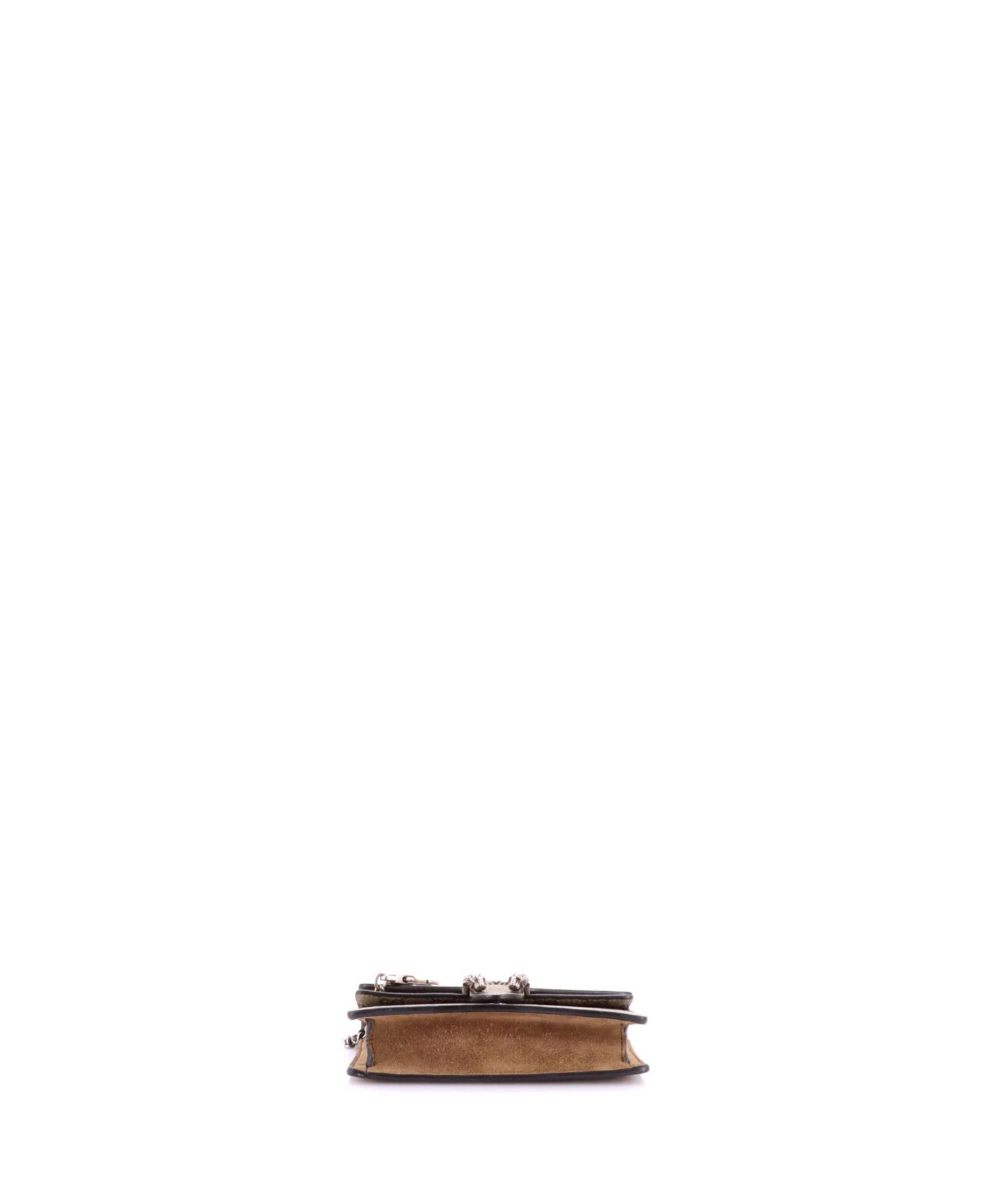 Super Mini Dionysus Bag GG Coated Canvas