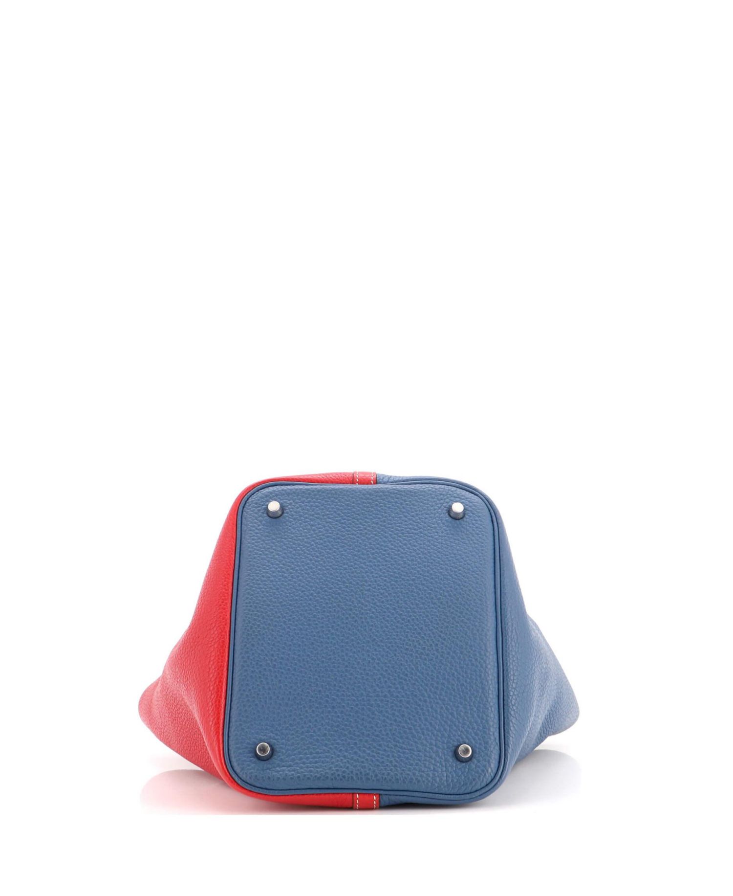 Pre-Owned Hermes MM Casaque Picotin Lock Bag Clemence