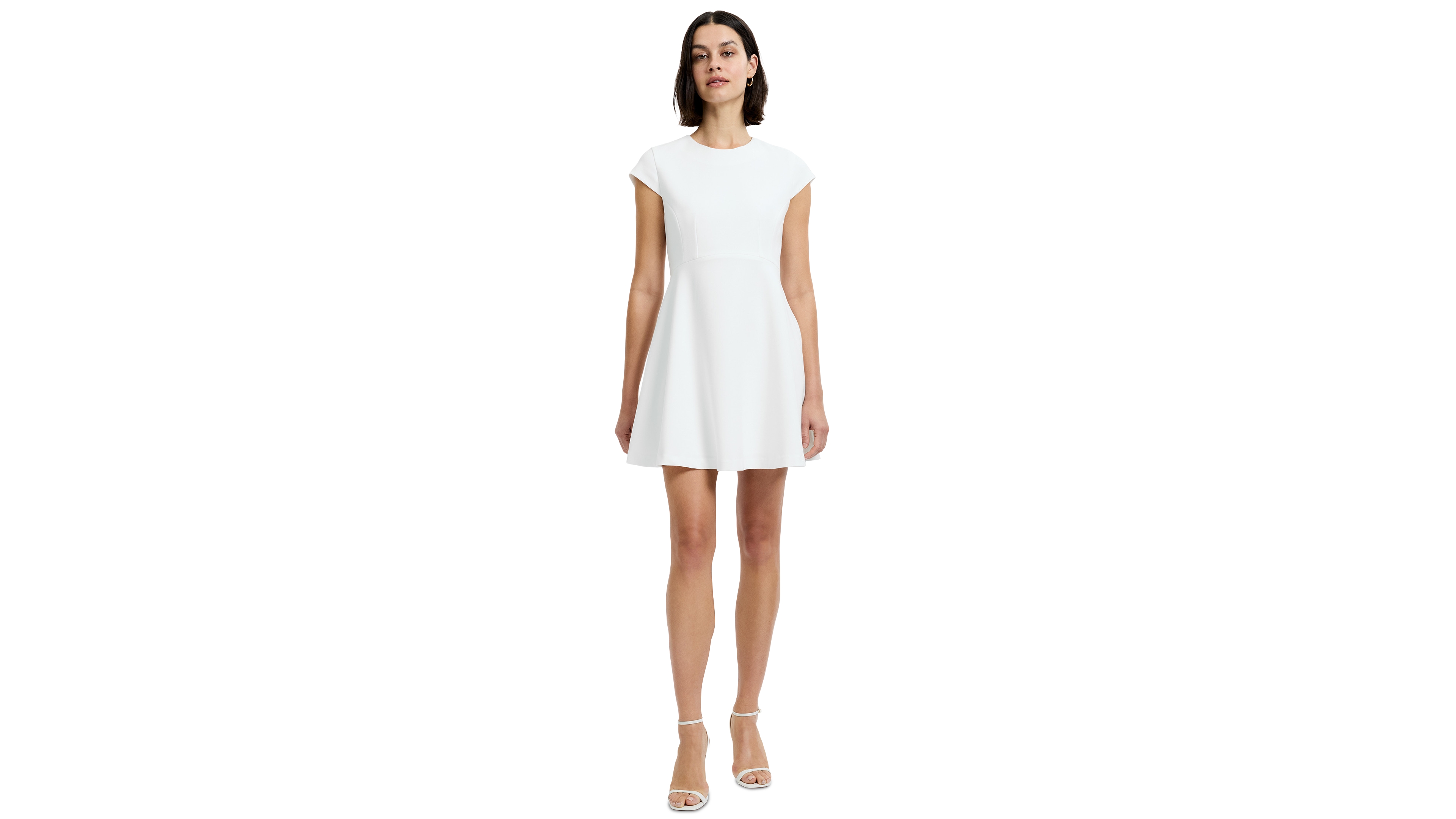 French Connection Women's Whisper Cap-Sleeve Mini Dress