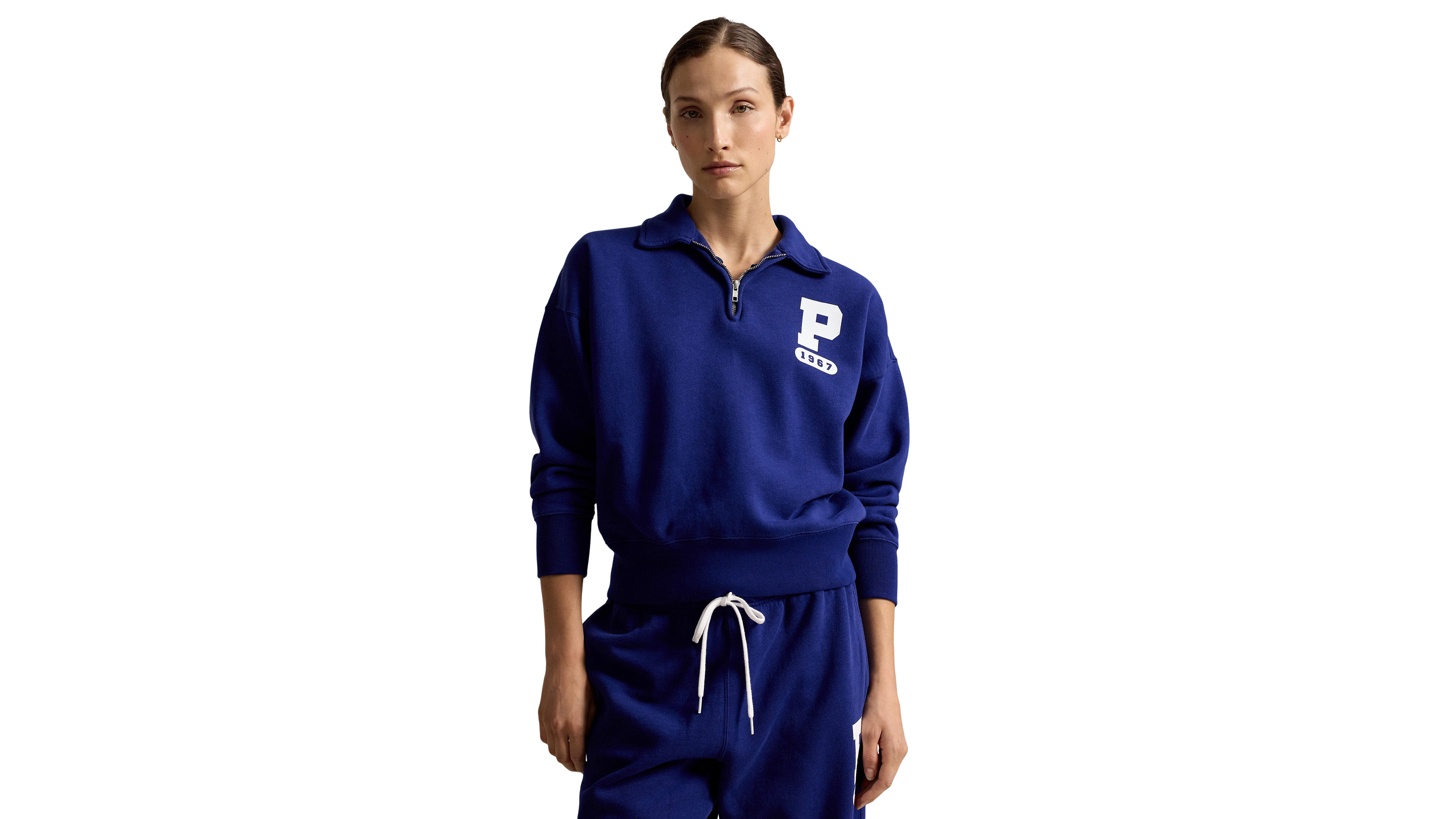 Polo Ralph Lauren Women's Varsity Quarter-Zip Sweatshirt