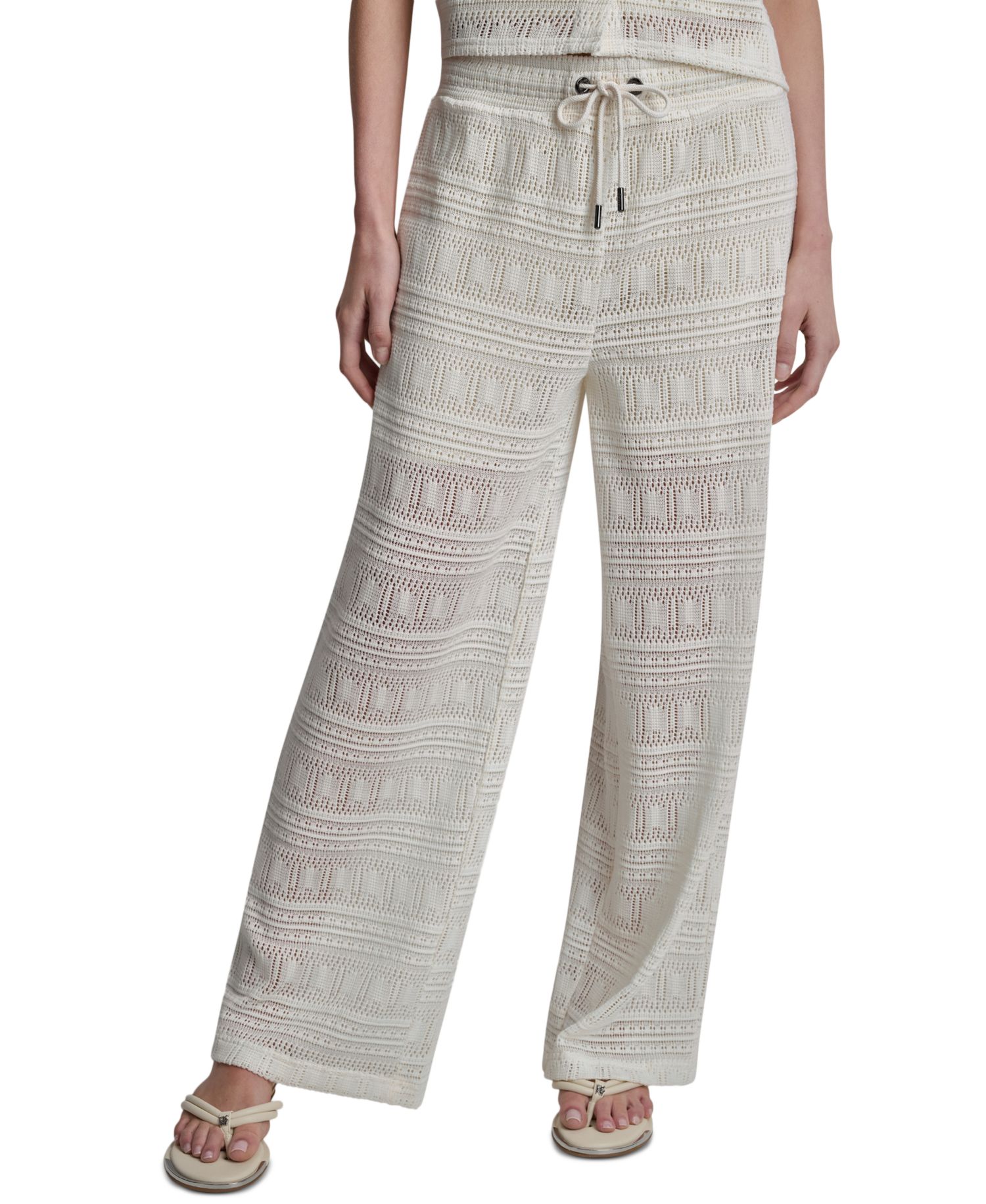Women's Straight-Leg Drawstring Pants