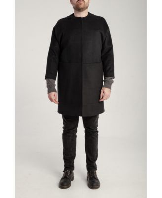 Men's Cashmere Crew Neck Coat