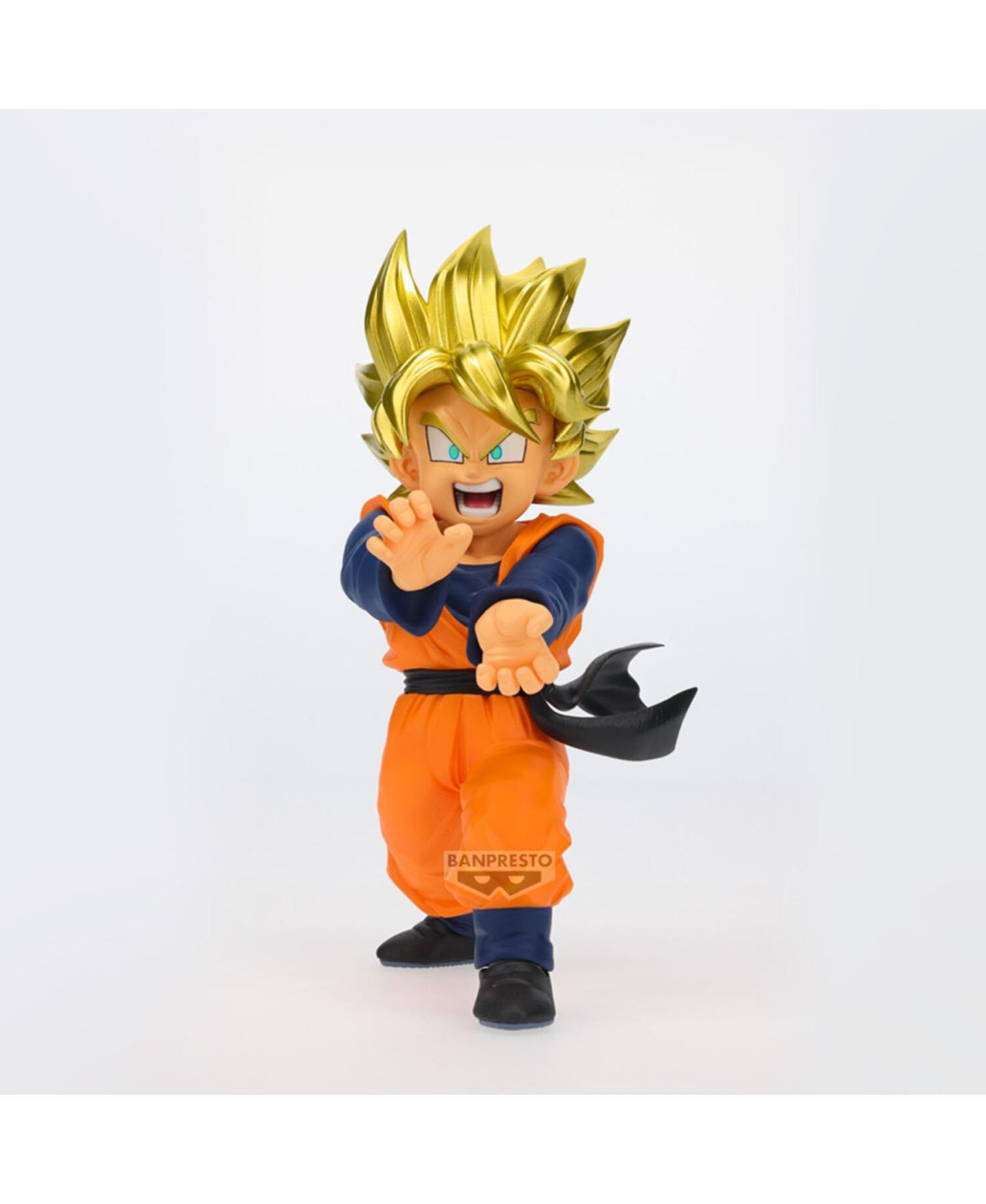 Детские фигурки Banpresto Super Saiyan Son Goten Blood of Saiyans Collectible 4.050" Statue, Ages 16+ — фото 3