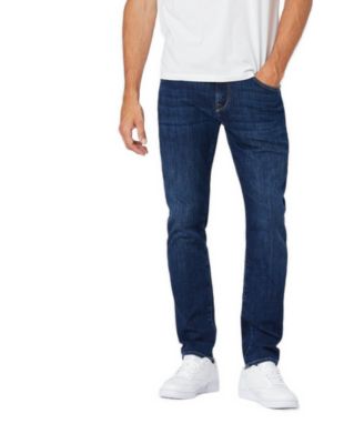 Men's Matt Straight-Leg Dark-Wash Relaxed-Fit Jeans